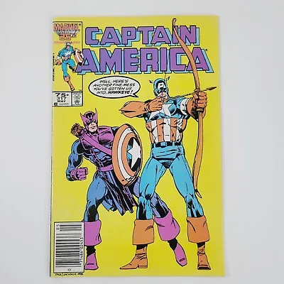 Buy Captain America #317 VF 1986 Newsstand • 5.90£