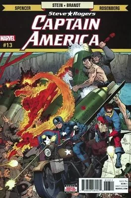 Buy Captain America Steve Rogers #13 (NM)`17 Spencer/ Brandt/ Stein  (Cover A) • 4.95£