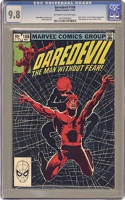 Buy Daredevil #188 CGC 9.8 1982 0147376020 • 103.57£