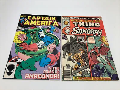 Buy Captain America #310 & Two In One 64  1st Appearance Of Serpent Society Marvel • 26.76£