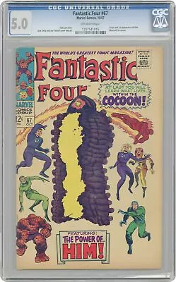 Buy Fantastic Four #67 CGC 5.0 1967 1207541016 1st App. Him (Warlock) • 515.69£