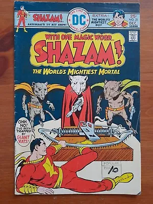 Buy Shazam! #21 Dec 1975 VGC 4.0 Captain Marvel • 4.99£