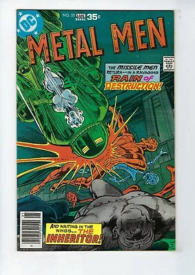 Buy METAL MEN # 55 (DC Comics, GREEN LANTERN X-Over, JAN 1978) VF/NM • 9.95£