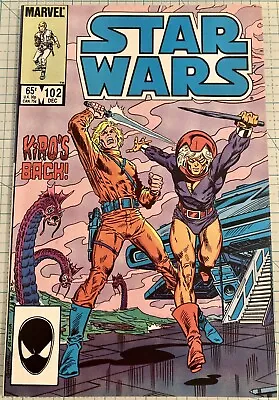 Buy Star Wars #102 High Grade 9.6 NM+ 1985 Kiro Returns Marvel Comics Skywalker  • 47.49£