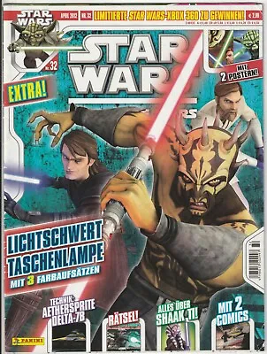 Buy STAR WARS: THE CLONE WARS #32/2012 No Extra/Poster, Panini COMICHEFT Z2 • 1.54£