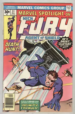 Buy Marvel Spotlight #31 December 1976 VG+ Nick Fury • 3.15£