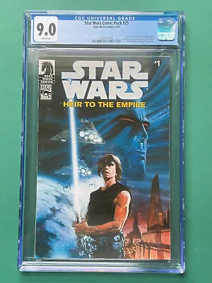 Buy Star Wars Comic Pack #25 CGC 9.0 (DH 9/07) Heir To The Empire #1 Thrawn Key • 199.99£