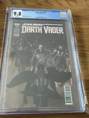 Buy Star Wars Darth Vader #16 (2018) NM Inquisitors Cover! Marvel Soule CGC 9.8 • 65£