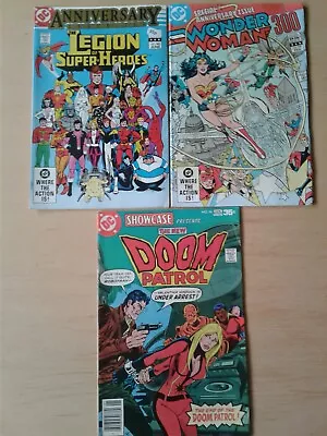Buy DC Comics Bundle. Wonder Woman #300, Doom Patrol, Legion Super Heroes. 70s 80s • 8.50£
