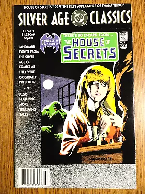 Buy Silver Age Classics House Of Secrets #92 Reprint 1st Swamp Thing Wrightson DC • 15.96£