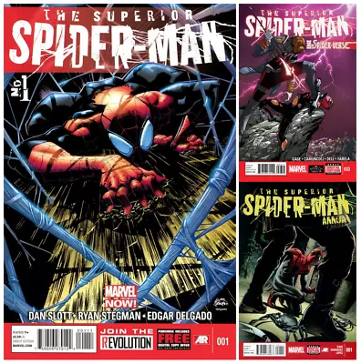 Buy Superior Spider-Man U PICK Comic 1-33 10 14 16 1st Goblin King 2013 Marvel Z1501 • 11.86£