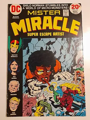 Buy Mister Miracle #16 Nov 1973 FINE+ 6.5 Shilo Norman • 7.99£