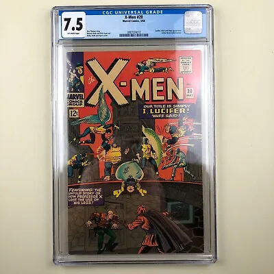 Buy (Uncanny) X-Men #20 (1966) CGC 7.5, 3rd Blob, Origin Of Professor X • 157.87£