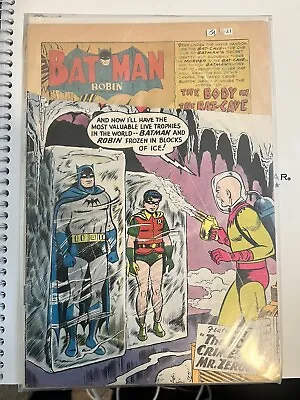 Buy 1959 D.C. Comics Batman 121 1st Appearance Of Mr. Freeze • 562.23£