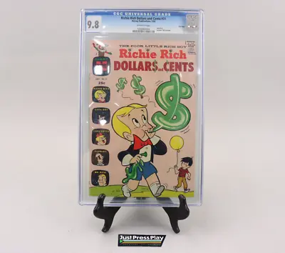 Buy Richie Rich Dollars And Cents #31 1969 Harvey Giant CGC 9.8 NM/MT Highest Grade! • 237.17£