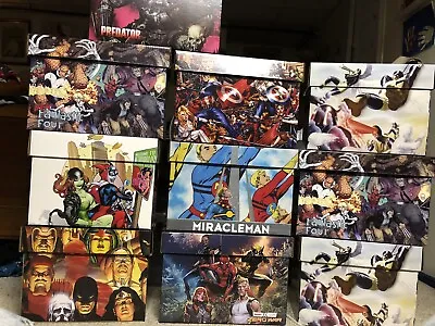 Buy Captain America Marvel Comic Book Short Box Graphic Storage Print You Choose • 86.08£