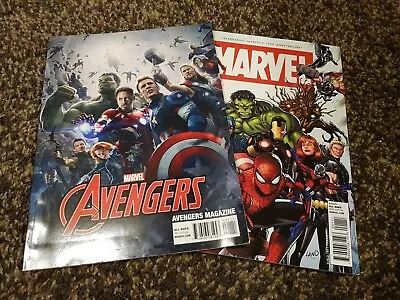 Buy Marvel - Avengers Magazine & Marvel Celebrating 75 Years Magazine • 9£
