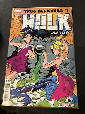 Buy True Believers #1 Hulk : Joe Fixit - Marvel Comics - 2019 • 4.95£