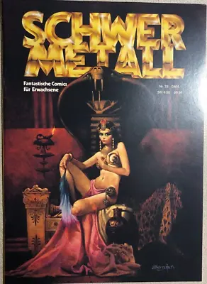 Buy SCHWER METALL #33 German Heavy Metal Comics Magazine (1982) Corben J. Jones FN+ • 32.03£