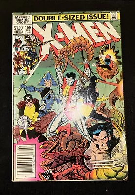 Buy 1983 Marvel Uncanny X-Men #166 1st Appearance Of Lockhead NM Newsstand • 13.69£