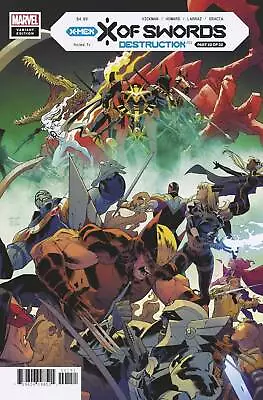 Buy X Of Swords Destruction #1 Variant Mora Variant (1:25) | Bagged & Boarded Marvel • 12.92£