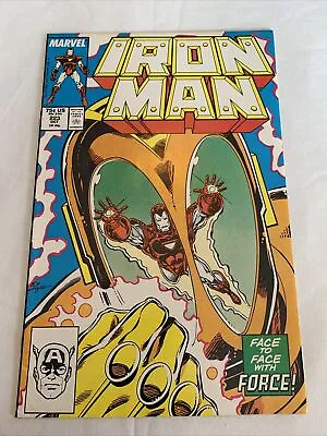 Buy Marvel IRON MAN #223 1st App 2nd Blizzard! Iron Man Collection 4 Sale! • 4.72£