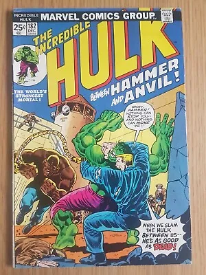 Buy Incredible Hulk 182 - 1974 - 3rd Wolverine Appearance  • 299.99£