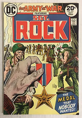 Buy Our Army At War #261 (1973) FN Sgt Rock Joe Kubert Cover • 7.94£