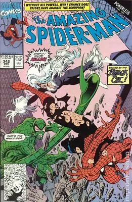 Buy Amazing Spider-Man #342D VF 1990 Stock Image • 8.39£