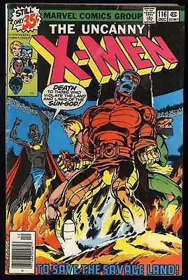 Buy Uncanny X-Men #116 1978 (VG+) 1st Mention Of Wolverine Healing Powers! L@@K! • 17.41£