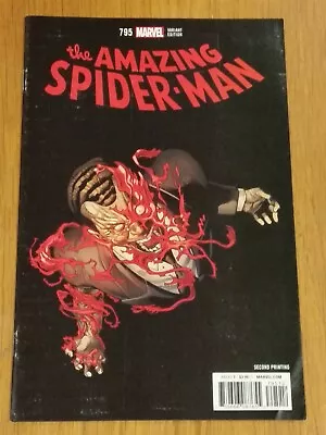 Buy Spiderman Amazing #795 Variant 2nd Print May 2018 Marvel Comics • 3.28£