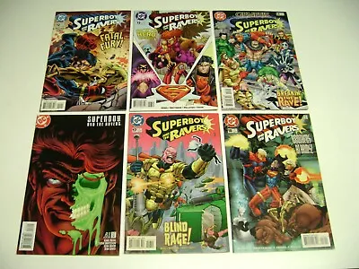 Buy 1997-98 DC  SUPERBOY AND THE RAVENS Comic Book Lot Of 6, # 12,13,14,16,17,18 • 10.27£