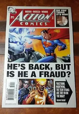 Buy SUPERMAN ACTION COMICS No 841 SEPT 2006 COMIC DC * HE's BACK • 6.71£