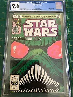 Buy Star Wars #64 CGC 9.6 NM+ 1st Appearance Of Elglih Death Of Berl WHITE PAGES • 63.25£