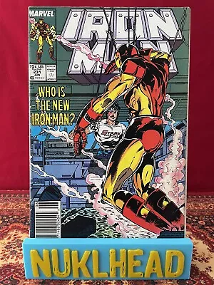 Buy Iron Man #231 Marvel 1988 1st App. Of MK VIII Armor Newsstand Variant • 3.95£