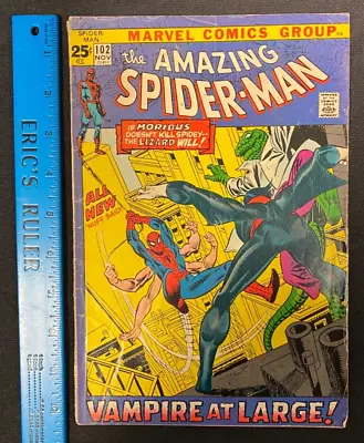 Buy 1971 Nov Issue 102 Marvel Amazing Spider-Man 2nd Appearance Morbius 32523 • 44.23£