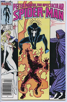 Buy SPECTACULAR SPIDER-MAN #94 - 9.2, WP - Spider-Man Vs Silvermane - Black Cat • 4.98£