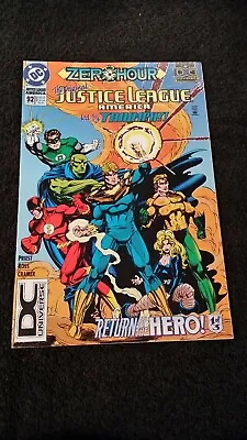 Buy 1994 Dc Comics Justice League America #92 Vf+ Dc Logo Variant Aquaman Flash • 3.20£