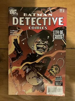 Buy  Batman Detective Comics 808 DC 2005 Lapham Bachs Massengill City Of Crime Pt. 8 • 3£