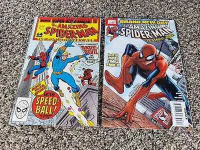 Buy Amazing Spider-Man Annual 22, Marvel Comics, 1st App Of Speedball, Daredevil App • 22.77£