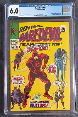Buy Daredevil #27 (1967) Cgc 6.0 - Spider-man Appearance • 78£