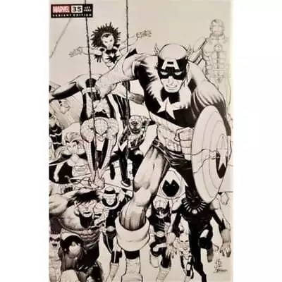 Buy Fantastic Four (2018 Series) #35 Romita Jr Sketch Cover In NM. Marvel Comics [v/ • 5.55£