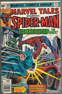 Buy Marvel Tales 107 The Spider-Mobile!  (rep Amazing Spider-Man 130)  1979 Fine • 3.96£