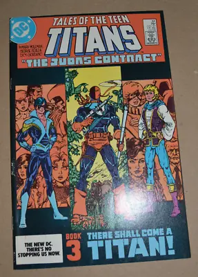 Buy TALES OF THE TEEN TITANS #44 - 1st NIGHTWING HIGHER GRADE RAW DC COMICS  1984 • 63.72£