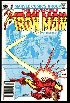Buy IRON MAN #166 (Marvel, 1983) - 1st Full App Obadiah Stane - Newsstand • 23.61£