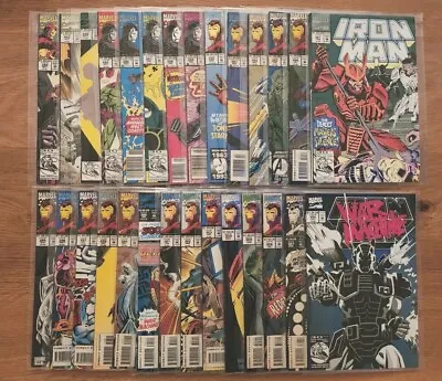 Buy Marvel Comics Iron Man (1992-1994) 28 Issues #280 - 307 Like New Incl. #282 • 200£
