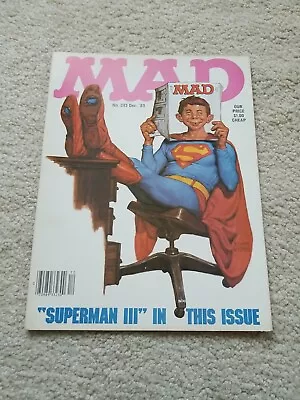 Buy MAD Magazine #243 December 1983 Superman 3 III - R407 • 19.76£