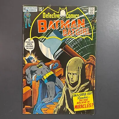 Buy Detective Comics 406 1st Dr. Darrk Batman Batgirl Neal Adams Bronze Age DC 1970 • 23.61£