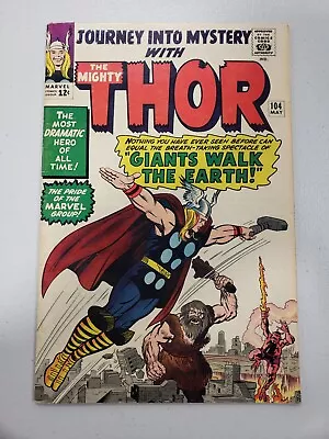 Buy Journey Into Mystery #104 - 1964 - 2nd Appearance Of Enchantress - Thor KEY • 59.37£