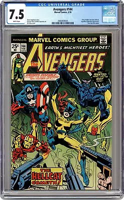 Buy Avengers #144 CGC 7.5 1976 3980808005 1st App. Hellcat • 80.43£